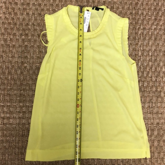 J.Crew Drapey Ruffle Trim Top - Picture 5 of 8